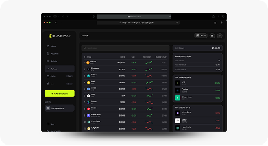 SmashX card spending dashboard