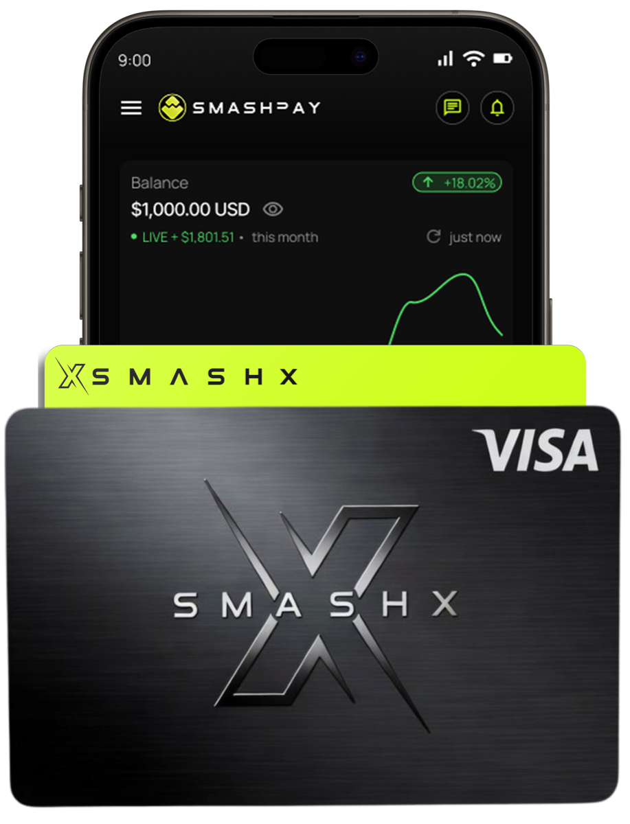 A SmashPay account view