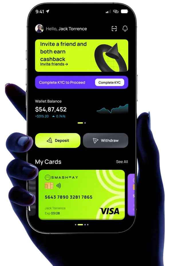 SmashPay mobile app