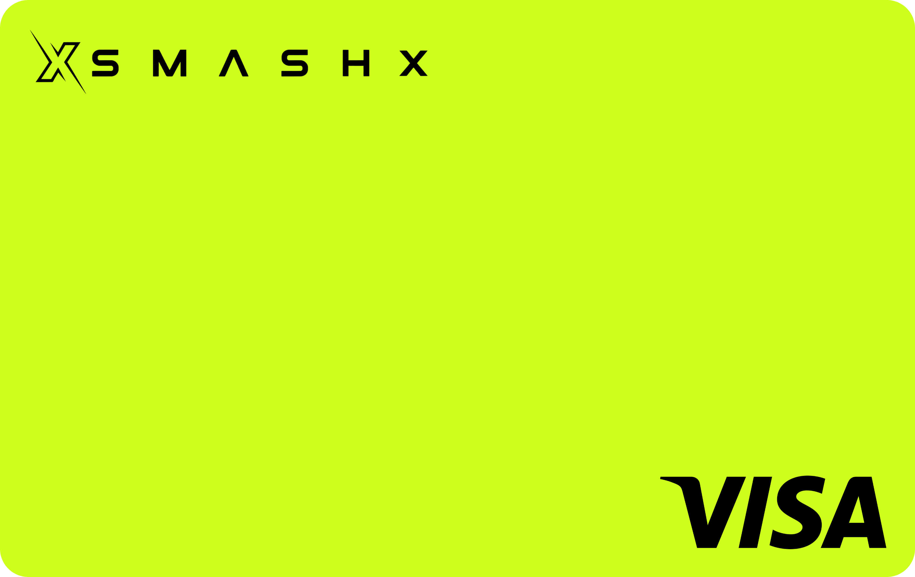 SmashX Card Yellow